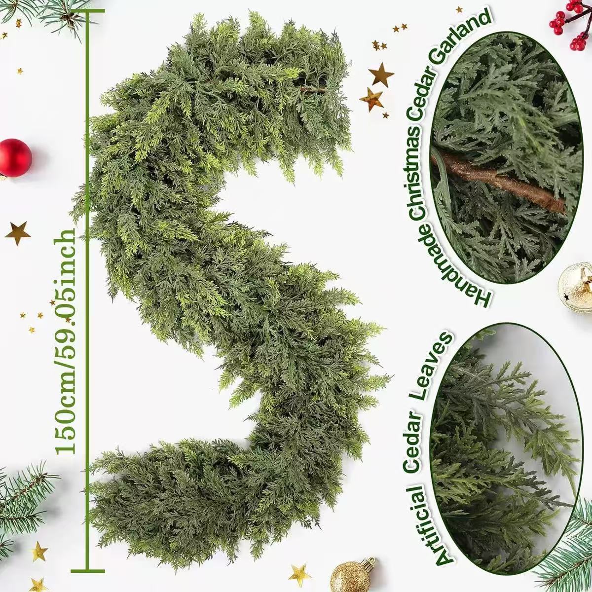 Christmas Holiday Garland Decorative Ornament